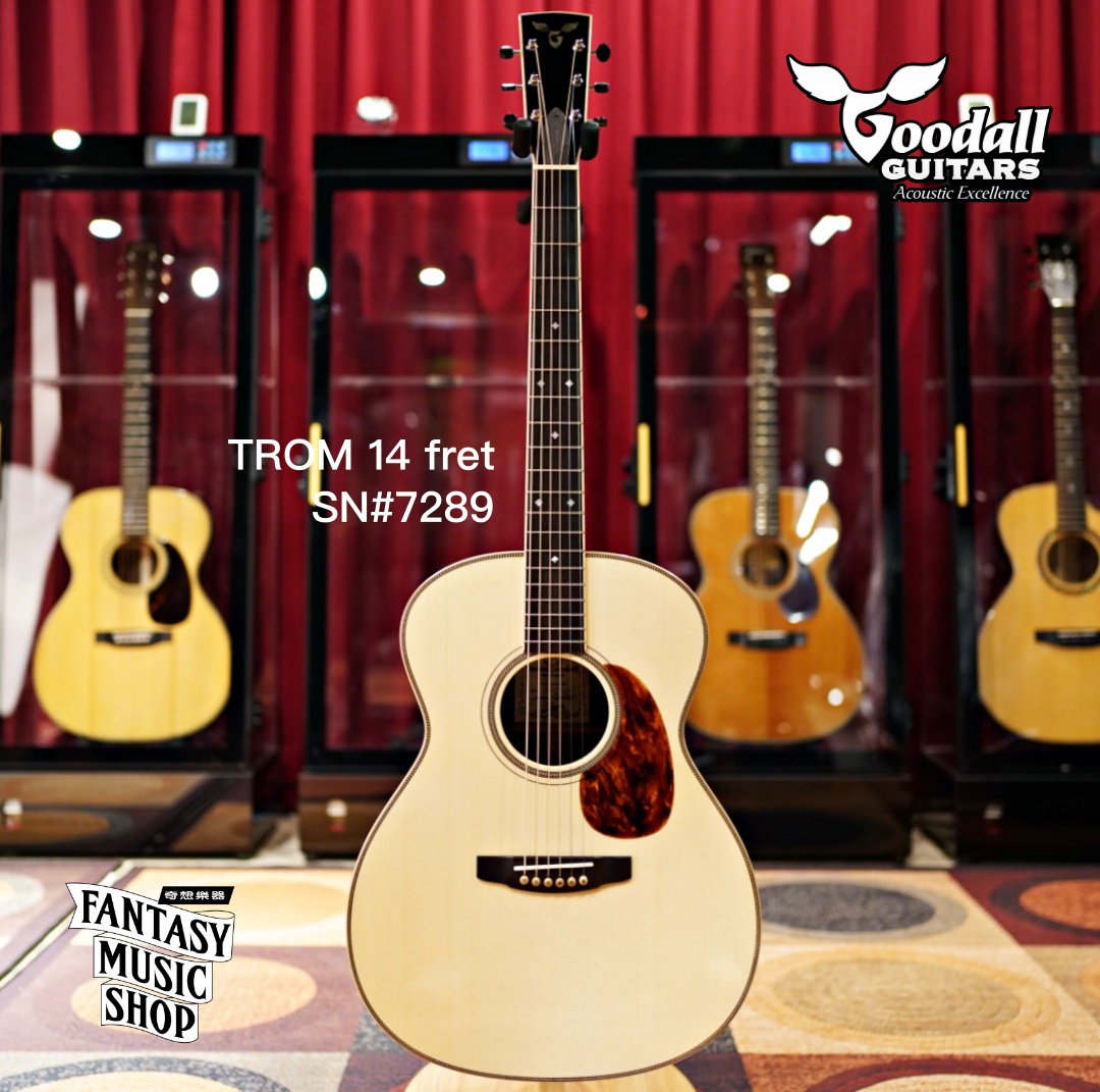Goodall Goodall TROM OM桶身 14 fret 獨立製琴師手工琴 — 三峽配件 / 週邊