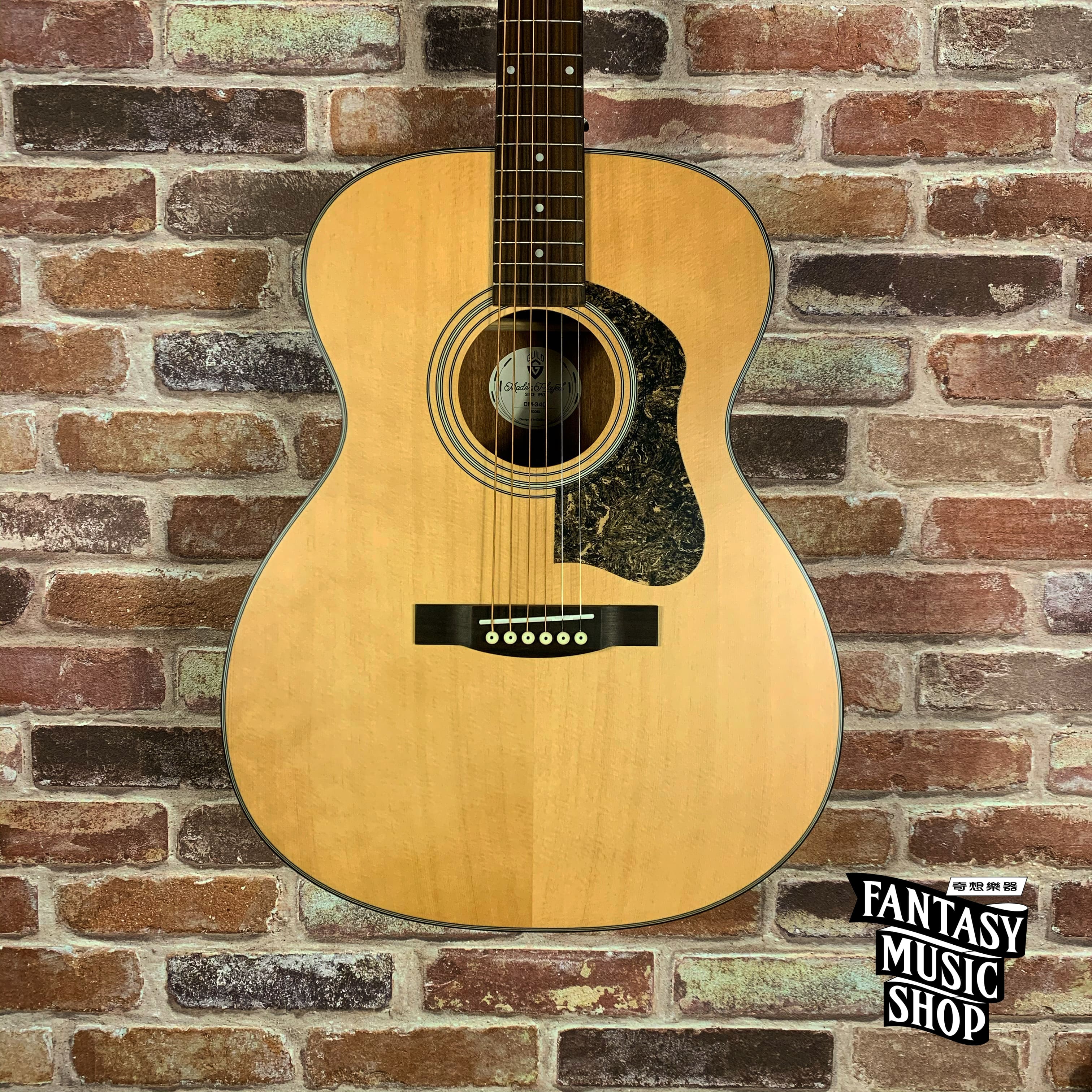 Guild Guild OM-340 面單板 民謠吉他 — 三峽吉他 / Bass｜YA! 玩音樂