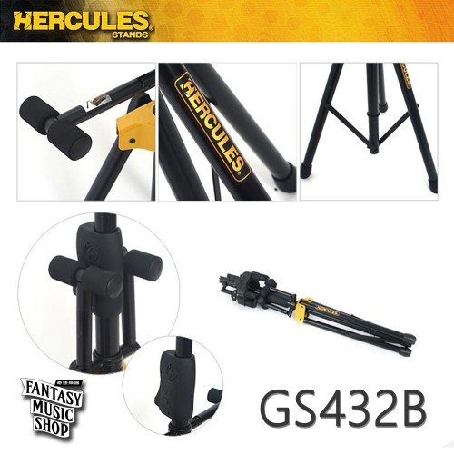 HERCULES Stands GS432B 單支吉他架(可掛三支) 海克力斯