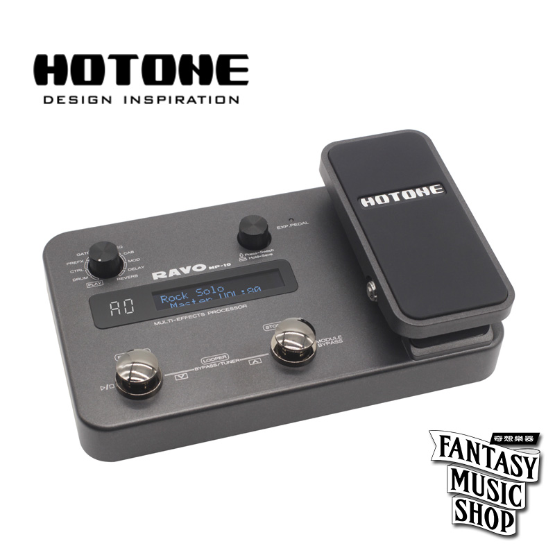 Hotone Hotone RAVO MP10 數位綜合吉他效果器 — 三峽效果器｜YA! 玩音樂