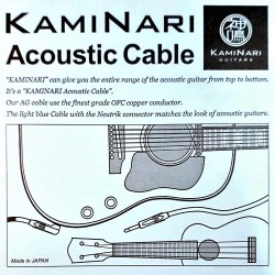 日本【神鳴】民謠吉他 | Kaminari高階手工導線