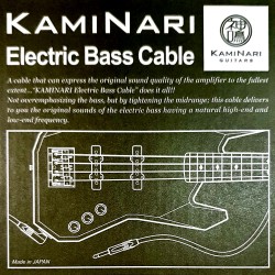 日本【神鳴】Bass電貝斯 | Kaminari高階手工導線