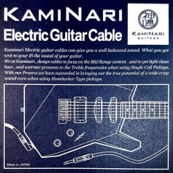 日本【神鳴】電吉他 | Kaminari高階手工導線