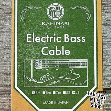 日本【神鳴】Bass電貝斯 | Kaminari高階手工導線