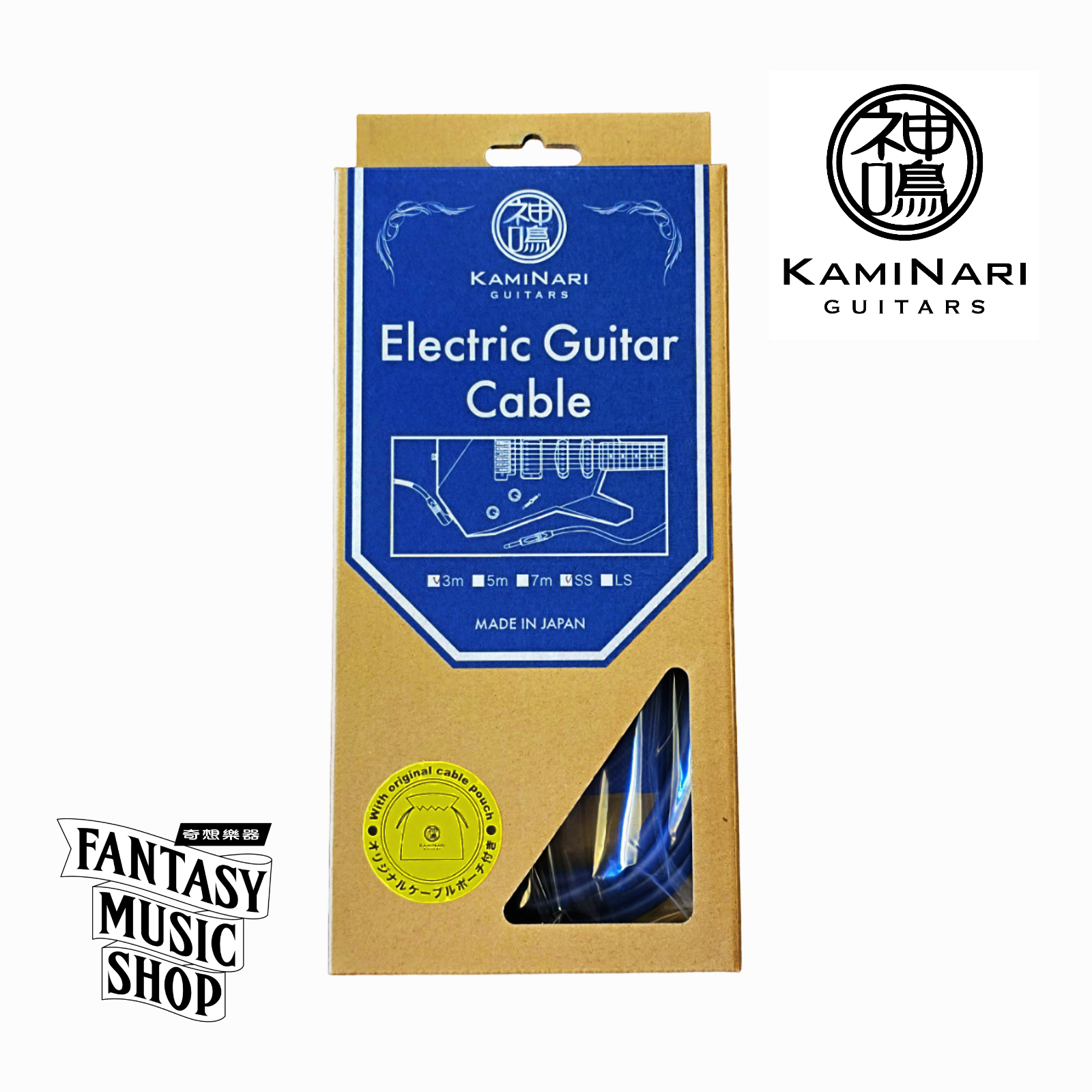 Kaminari 日本【神鳴】電吉他 | Kaminari高階手工導線 — 三峽吉他 / Bass