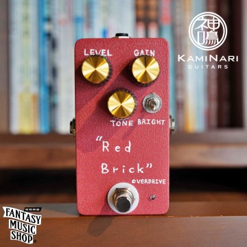 日本【神鳴】Red Brick Overdrive 效果器 | 日本手工焊接 | Kaminari