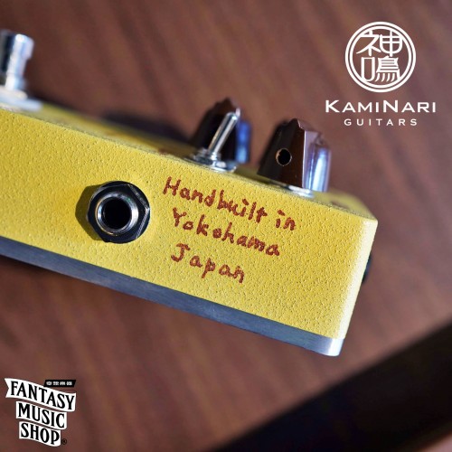日本【神鳴】Yellow Brick Overdrive 效果器 | 日本手工焊接 | Kaminari