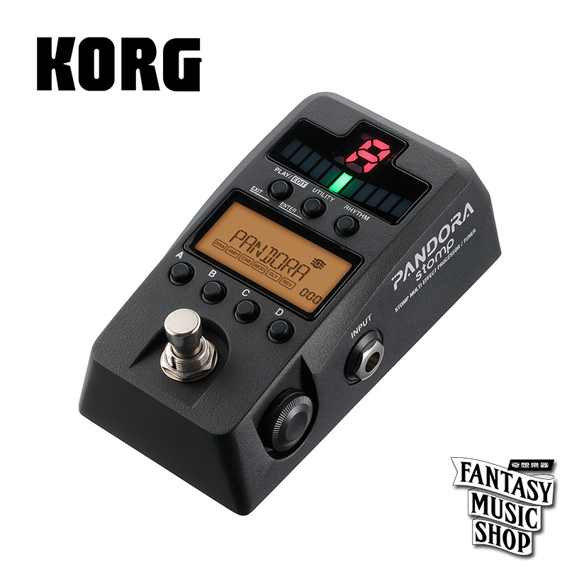 KORG Korg Pandora stomp PX-ST 單顆型綜合效果器 — 三峽效果器