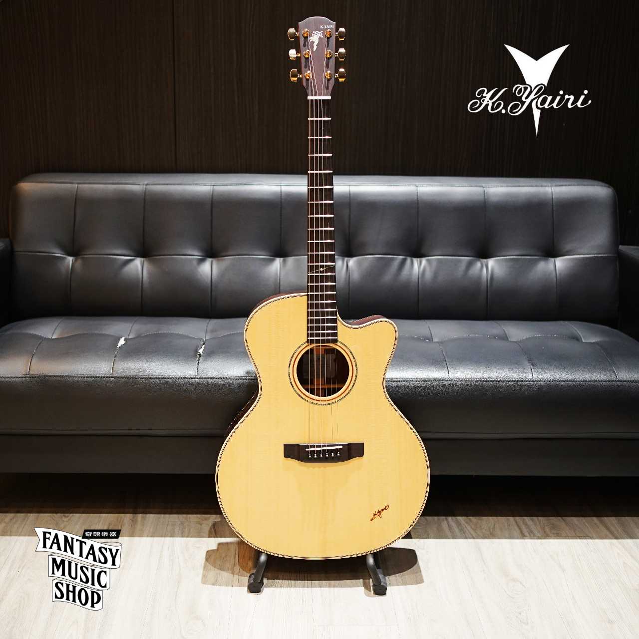 K.Yairi 日本製 K.Yairi BL-120C | 全單板 經典民謠吉他 — 三峽吉他 / Bass｜YA! 玩音樂