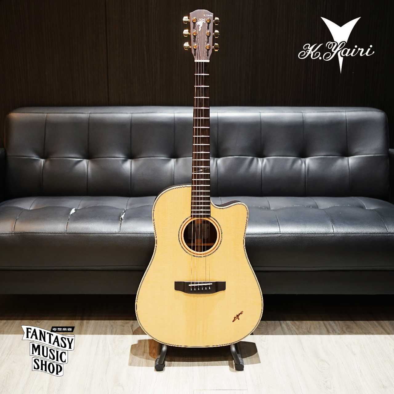 K.Yairi 日本製 K.Yairi LO-120C | 全單板民謠吉他 — 三峽吉他 / Bass｜YA! 玩音樂