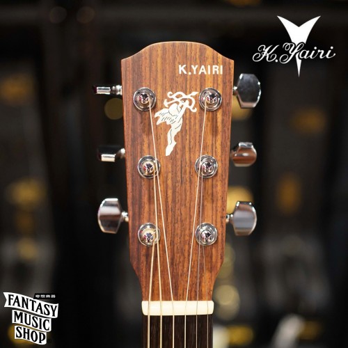日本製 K.Yairi RF-65e Lite | 面單板 經典民謠吉他