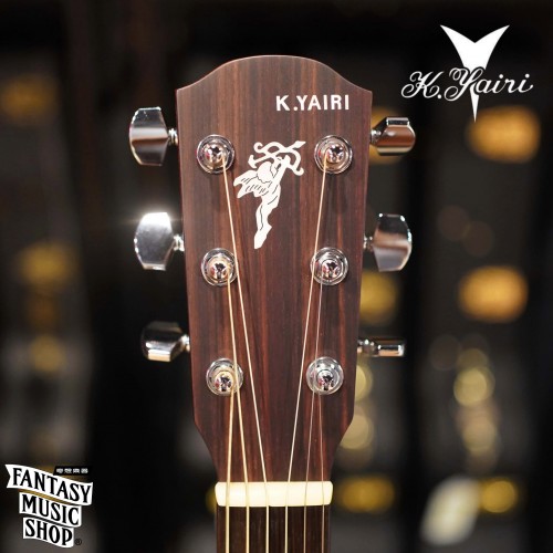 日本製 K.Yairi RF-65 RB | 面單板 經典民謠吉他