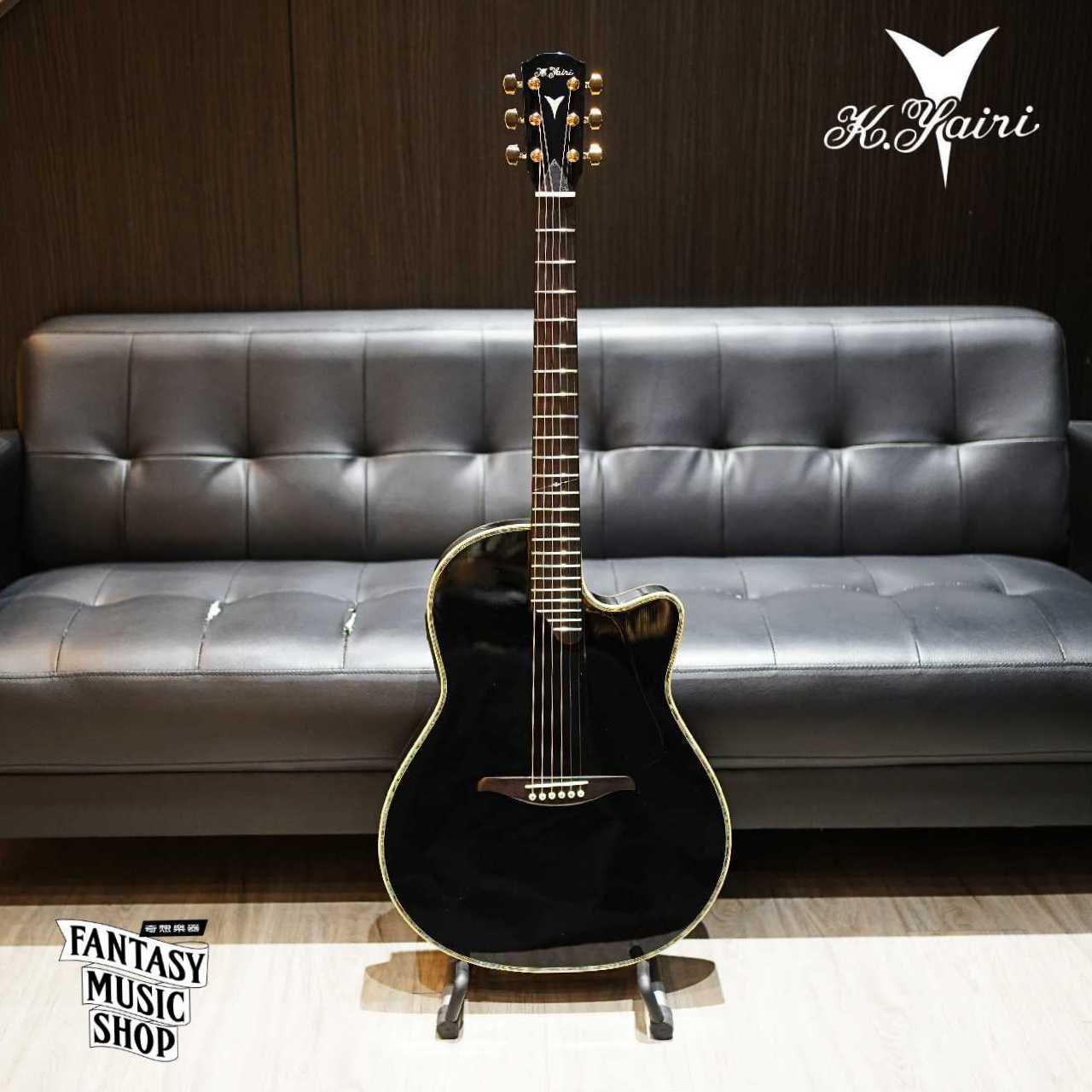 K.Yairi 日本製 K.Yairi YD-88BK | 面單板插電 經典民謠吉他 — 三峽吉他 / Bass｜YA! 玩音樂