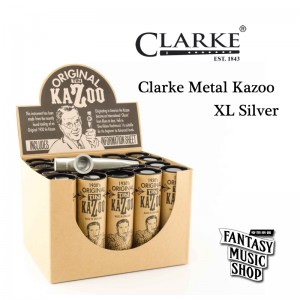 金屬款 Kazoo 卡祖笛 | 英國製Clarke Metal Kazoo (銀色)