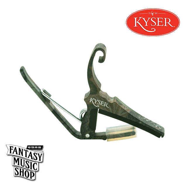 Kyser 美國 Kyser KG6CA 民謠吉他專用移調夾 (迷彩色) — 三峽吉他 / Bass｜YA! 玩音樂