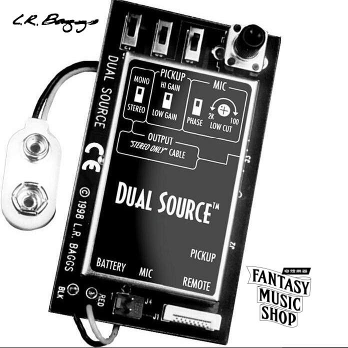 LR Baggs LR Baggs DS-ELE 下弦枕+麥克風雙系統主動式拾音器 — 三峽麥克風｜YA! 玩音樂