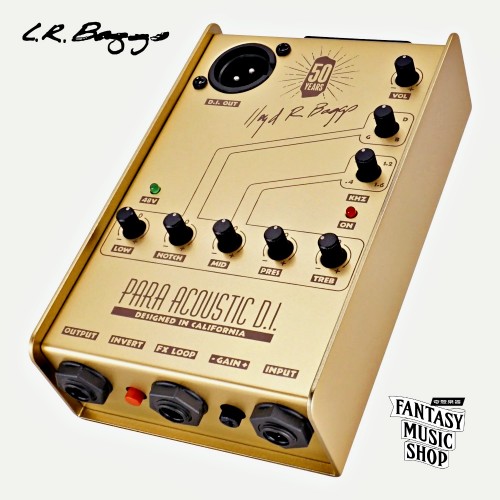 LR Baggs 金色限量版 Gold Para DI 木吉他前級