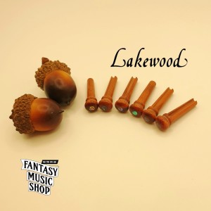 Snakewood 鑲貝點 弦釘組 | 德國Lakewood原廠