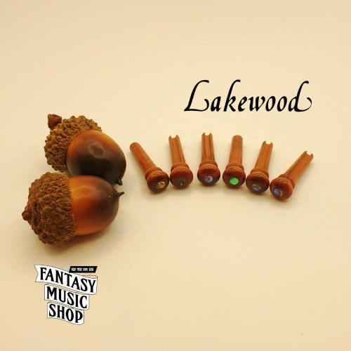 Snakewood 鑲貝點 弦釘組 | 德國Lakewood原廠