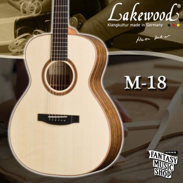 Lakewood M18 全單板手工民謠吉他