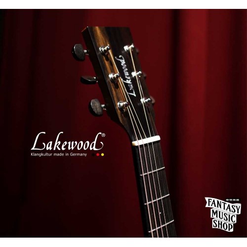 Lakewood M32C 響孔及指板鑲貝 全單板手工民謠吉他