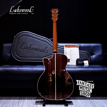 Lakewood M32C 搭配琴袋款 全單板手工民謠吉他