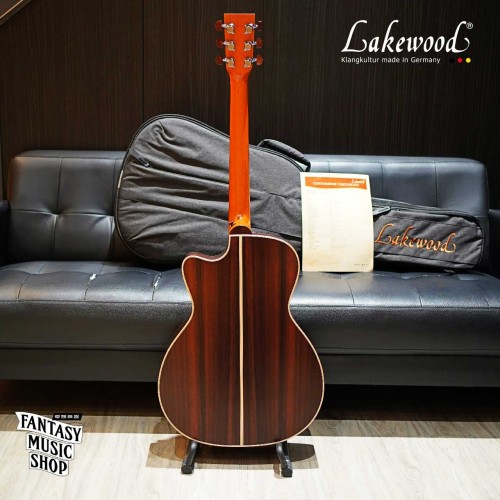 Lakewood M32C 紅木+珍珠母貝 拼接雙層星星鑲貝 客製款 全單板手工吉他 Lakewood M32C 紅木+珍珠母貝 拼接雙層星星鑲貝 客製款 全單板手工吉他