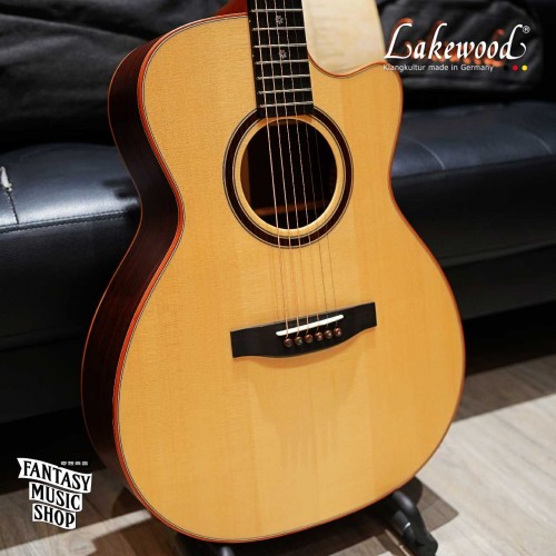 Lakewood M32C 白珍珠母貝 星星雪花鑲貝 客製款 全單板手工民謠吉他