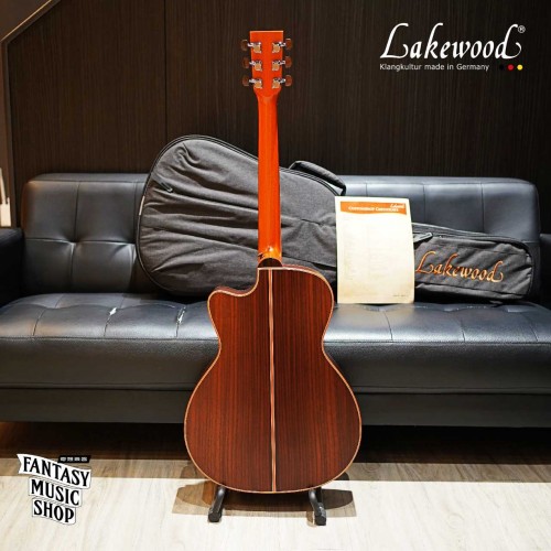 Lakewood M32C 白珍珠母貝 星星雪花鑲貝 客製款 全單板手工民謠吉他