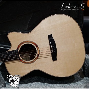 Lakewood M32C 響孔特殊鑲嵌 3A級歐洲雲杉 全單板手工民謠吉他