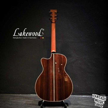 Lakewood M32CP 含拾音器 響孔環鑲鮑魚貝 全單板手工民謠吉他 