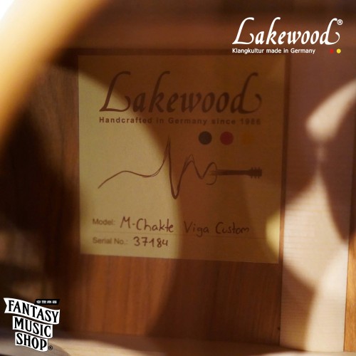 Lakewood M-Chakte Viga custom 全單板手工民謠吉他