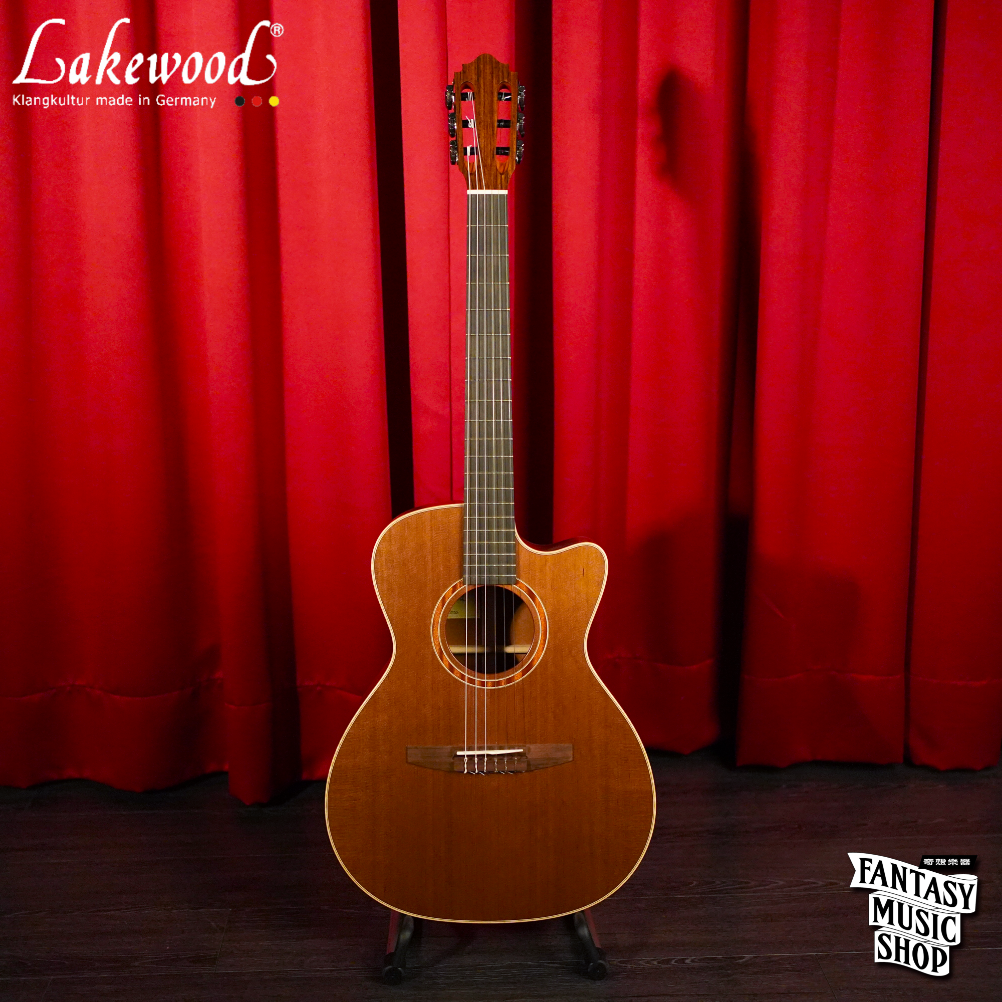 Lakewood Lakewood M14 Nylon 全單板 客製款 跨界尼龍弦吉他 — 三峽吉他 / Bass