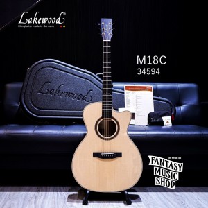Lakewood M18C 非洲胡桃木 全單板手工民謠吉他