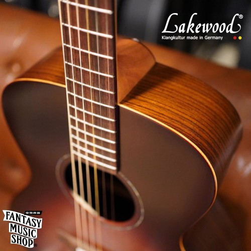 Lakewood 落日 歐洲雲杉 印枚 含拾音器 全單板手工民謠吉他 | Restique系列