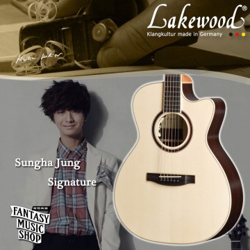 Lakewood 鄭晟河 Sungha Jung 客製款簽名琴