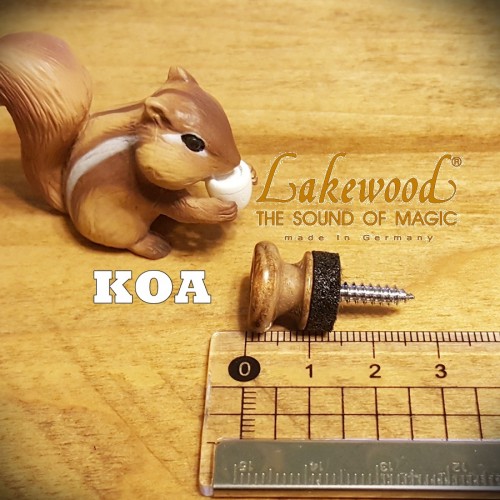 KOA 背帶釘 | 德國Lakewood原廠 (贈送緩衝墊片)