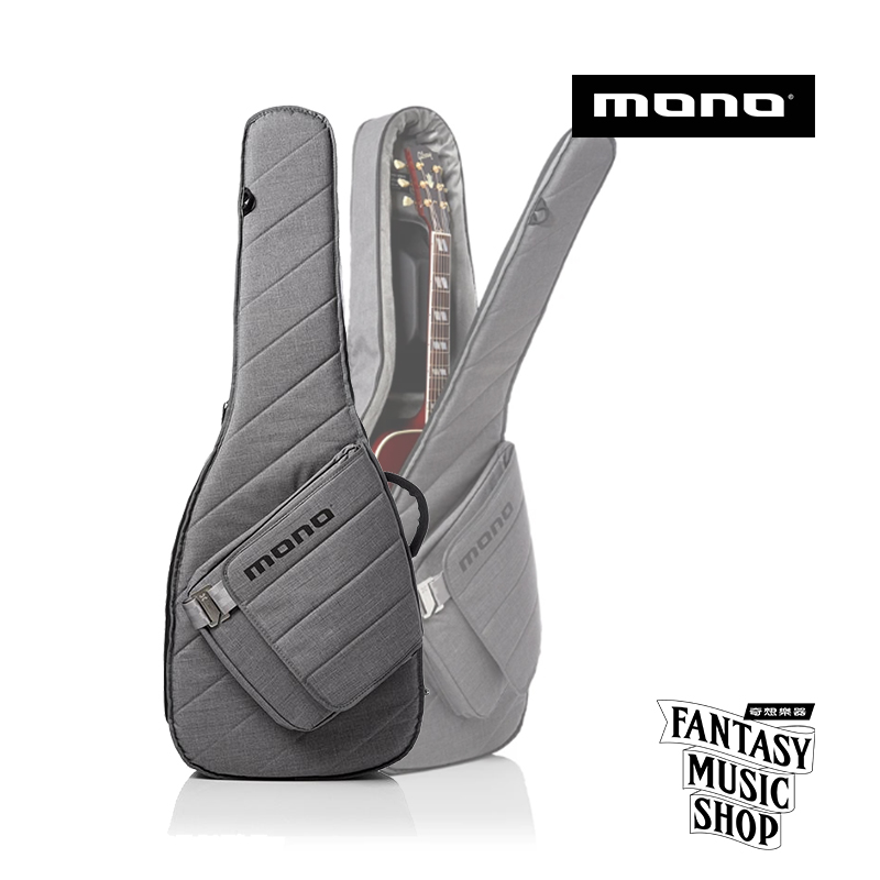 MONO MONO Sleeve系列專業吉他琴袋 | M80-SAD-ASH 吉他袋 琴袋(灰) — 三峽吉他 / Bass｜YA! 玩音樂