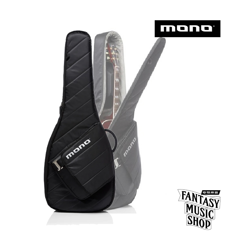 MONO MONO Sleeve系列專業吉他琴袋 | M80-SAD-BLK 吉他袋 琴袋(黑) — 三峽吉他 / Bass｜YA! 玩音樂