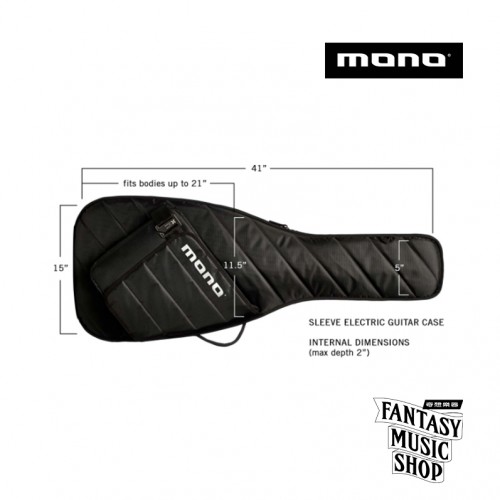 MONO Sleeve系列專業電吉他琴袋 | M80-SEG-BLK 吉他袋 琴袋