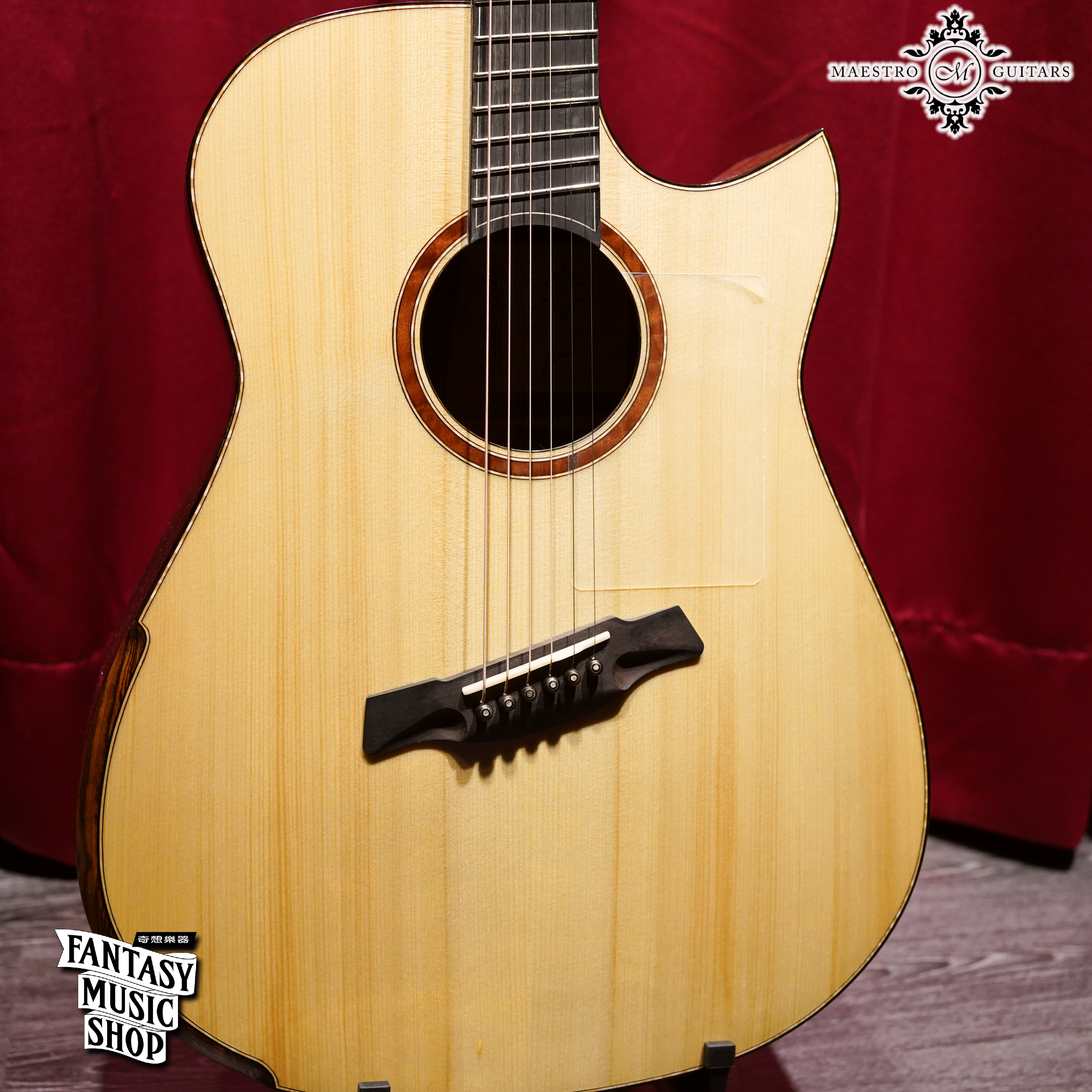 Maestro Maestro Rosetta SR A 桑托斯玫瑰木 全單板民謠吉他 — 三峽吉他 / Bass｜YA! 玩音樂