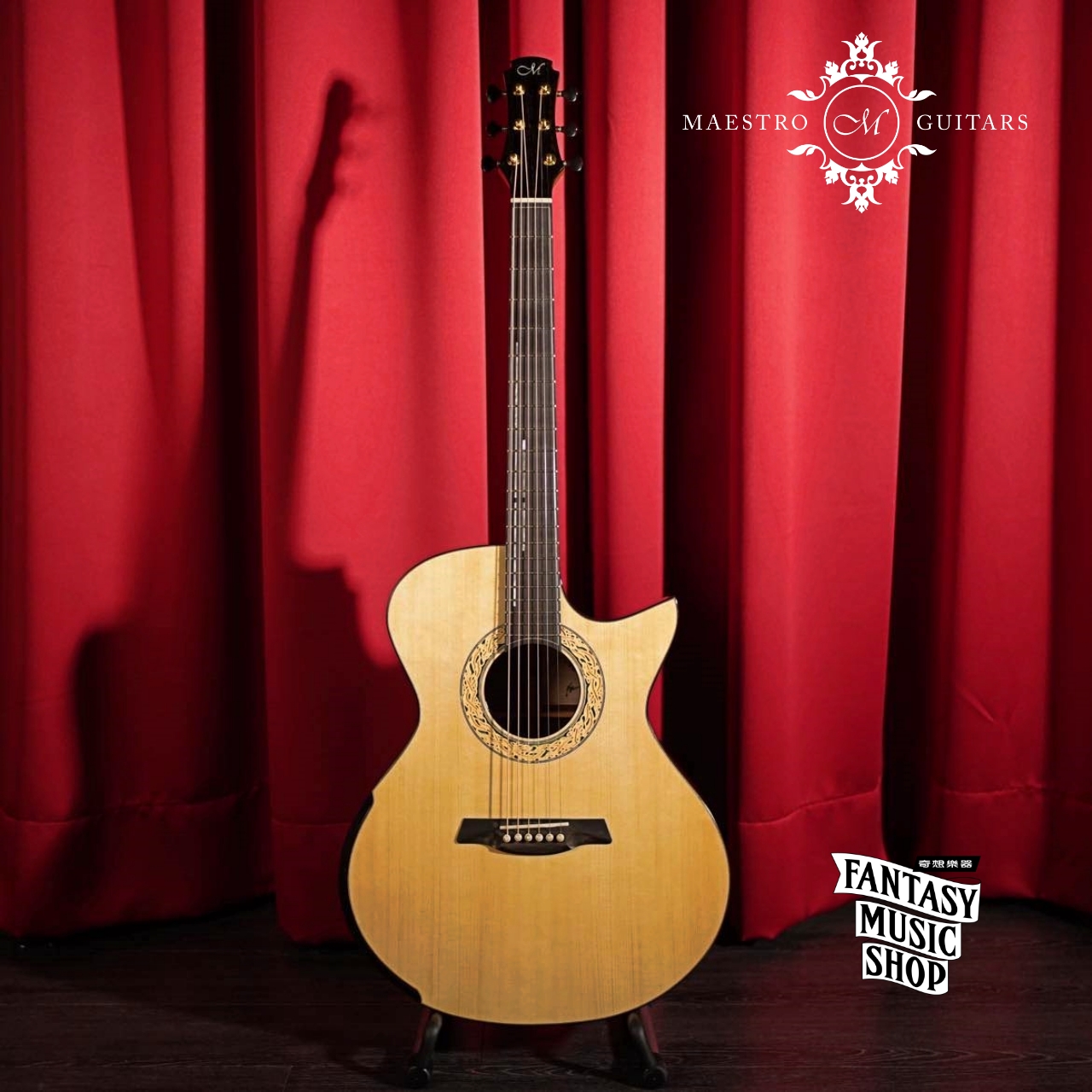 Maestro Maestro 蒐藏級 Singa-BL CSB AX 血木 全單板吉他 — 三峽吉他 / Bass