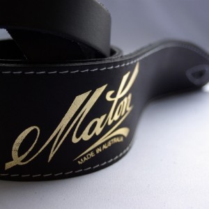 Maton 真皮 吉他背帶 | 黑色款：澳洲原廠