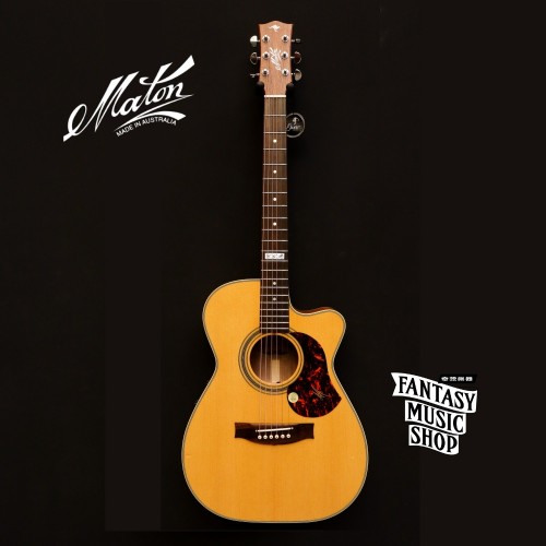 Maton EBG808C TE 缺角版 澳洲 全單板民謠吉他 | Tommy Emmanuel Model 