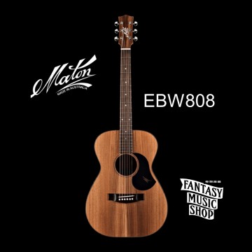 Maton EBW808 澳洲製全單板 黑木 民謠吉他