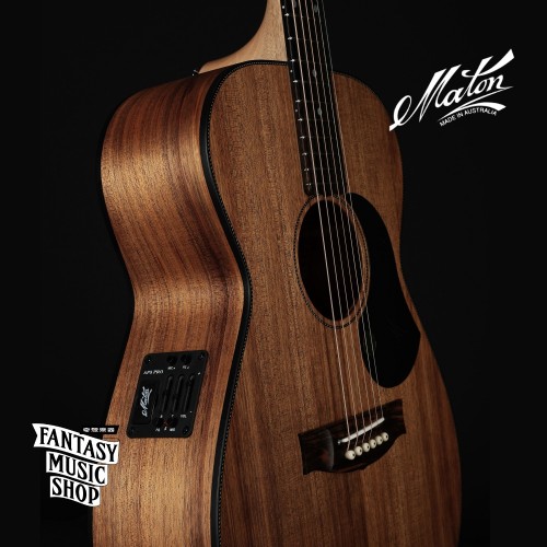 Maton EBW808 澳洲製全單板 黑木 民謠吉他
