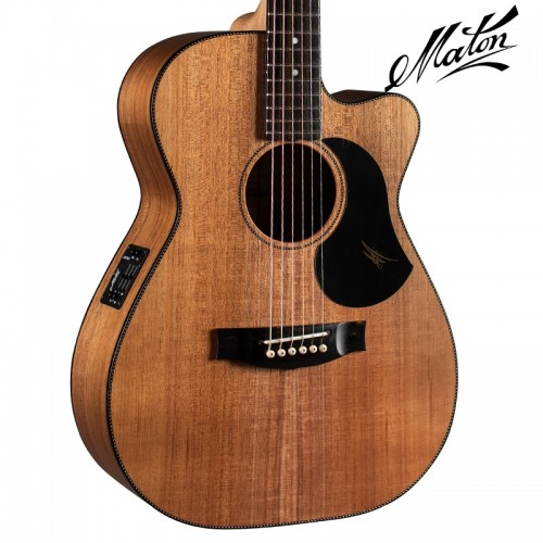 Maton EBW808C 澳洲製全單板 黑木 民謠吉他