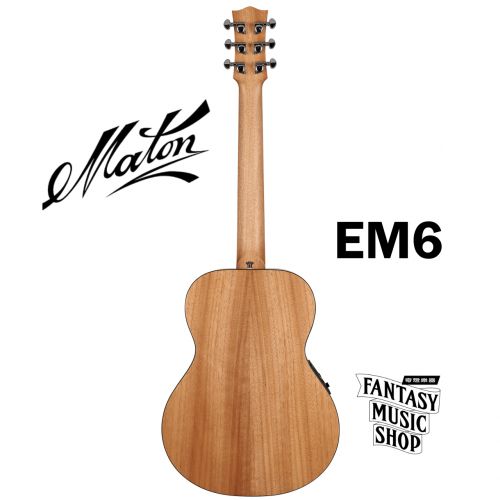 Mini Maton EM6 澳洲製全單板民謠吉他 旅行吉他 小吉他