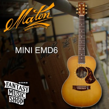 Maton Mini EMD6 高規版 澳洲製 全單板 民謠吉他 旅行吉他