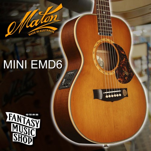 Mini Maton EMD 6 DIESEL SPECIAL 澳洲 全單民謠吉他 旅行吉他 小吉他
